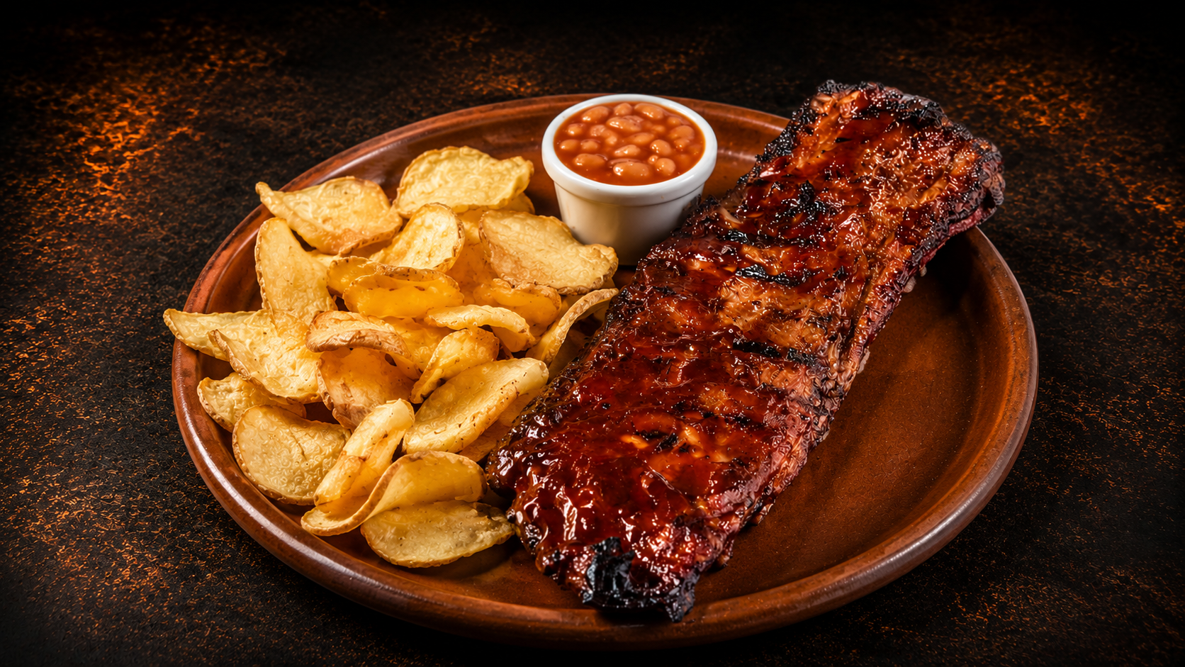 Baby Ribs BBQ Deluxe